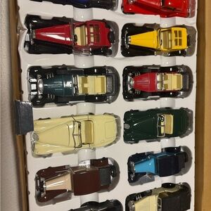 SunnySide Die Cast Metal Antique Classic 3 Car Set